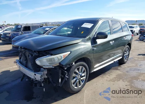 2013 Infiniti Jx35 from USA, damaged, VIN 5N1AL0MN4DC319497